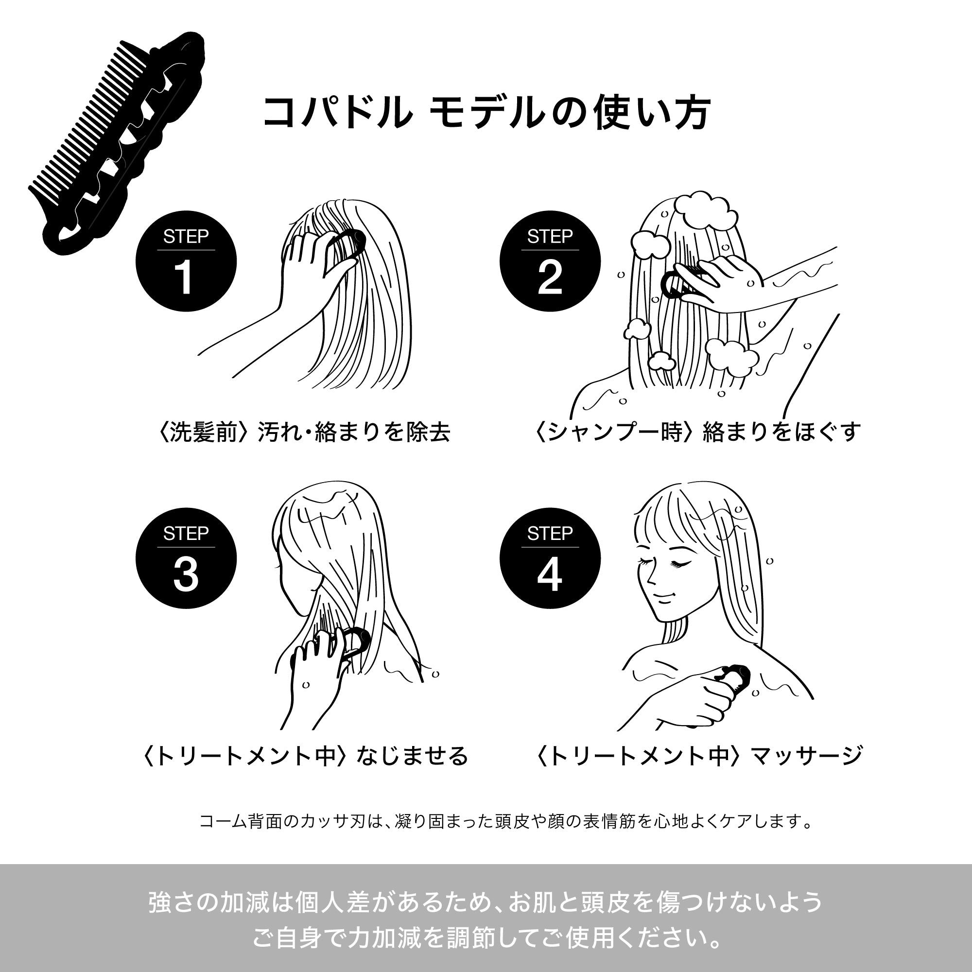 INBATHコパドル プレミアムブラック