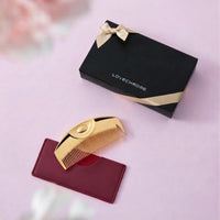 【EC限定】GIFTBOX K24GPツキゴールド＆コームケース（ボルドー）