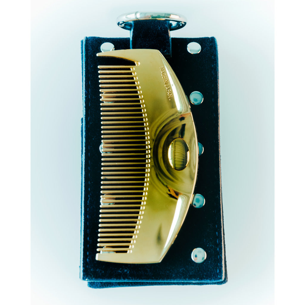 LOVECHROME (R)K24GPツキ ゴールド+コームケース ラブクロム コームケース(ツキ)